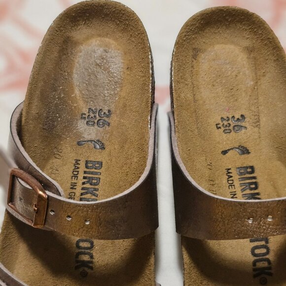 BIRKENSTOCK- Sydney-Birko-Flor - Graceful Taupe- VERY GENTLY USED - Picture 4 of 6